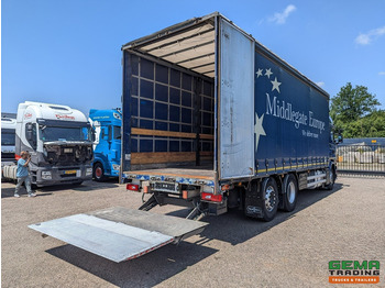 Camión lona Scania G360 6x2/4 Streamline Euro6 - Retarder - Schuifzeilenbak 8.2M + Laadklep 1500kg - Smart Tacho V2: foto 2