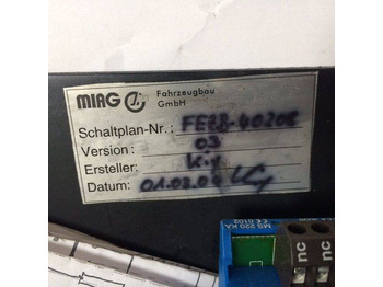 Sistema eléctrico para Equipo de manutención Electronic bord for MIAG: foto 4