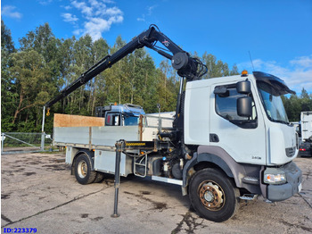 Camión caja abierta RENAULT Midlum 240.16  4x4  + HIAB 122 E-3 HIDUO: foto 4