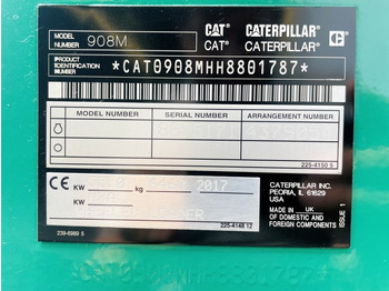 Cargadora de ruedas Caterpillar 908M (3637): foto 3