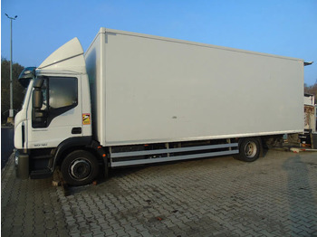 Camión caja cerrada Iveco Eurocargo 120E19 + euro 6 + lift + BROKEN ENGINE: foto 2