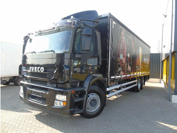 Camión lona Iveco Stralis 260S36 + EURO 5 + 6X2 + 26T: foto 2