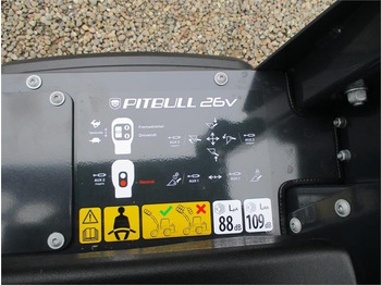 Cargadora articulada Pitbull X24-26V med lyspakke, 400mm hjulmontering og pall: foto 4