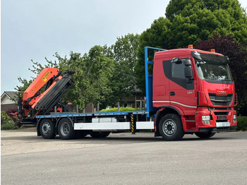 Arrendamiento de Iveco Stralis 420 !KRAAN/CRANE/GRUE/ Palfinger 42TM!! RADIO REMOTE!! EURO 6!!NL truck! Iveco Stralis 420 !KRAAN/CRANE/GRUE/ Palfinger 42TM!! RADIO REMOTE!! EURO 6!!NL truck!: foto 2
