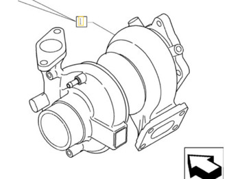 Turbocompresor NEW HOLLAND