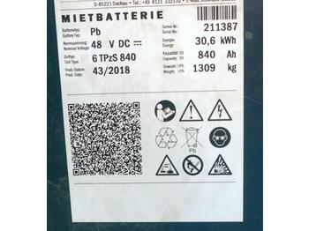 Acumulador para Equipo de manutención AIM 48 Volt 6 PzS 840 Ah: foto 5