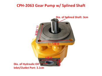 Bomba hidráulica para Cargadora de ruedas nuevo Qingdao Promising Hydraulic Gear Pumps for China Loader: foto 5