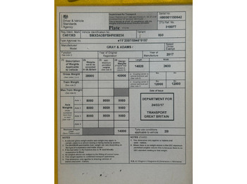 Semirremolque frigorífico Gray and Adams 2017 Vector 1550 – 201786: foto 3 Semirremolque frigorífico Gray and Adams 2017 Vector 1550 – 201786: foto 3