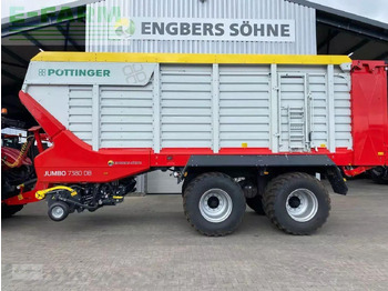 Remolque autocargador Pöttinger jumbo 7380 db: foto 4