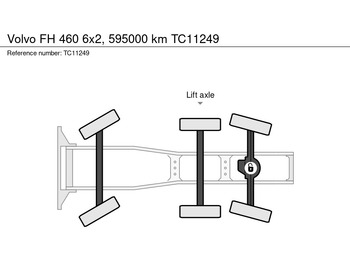 Cabeza tractora Volvo FH 460 6x2, 595000 km: foto 2