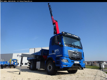 Camión volquete MAN TGS (TG3) 18.470 4x4H BL CH TG3 Hydrodrive, HMF,: foto 2