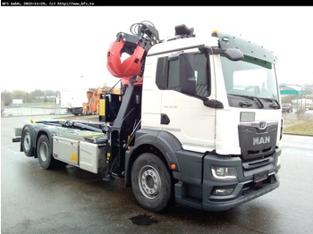 Camión multibasculante MAN TGS (TG3) 26.510 6x2-4 BL Recyclingkran: foto 2 Camión multibasculante MAN TGS (TG3) 26.510 6x2-4 BL Recyclingkran: foto 2