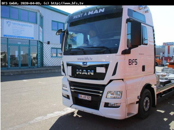 Camión portacontenedore/ Intercambiable MAN TGX 26.510