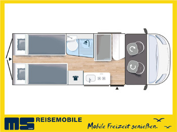 Cámper Chausson V697 SPORT LINE /-2025- / 140PS-8G /ARCTIC-PAKET: foto 2