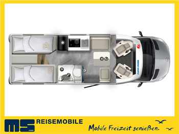Autocaravana perfilada Eura Mobil XTURA 686 EF /MODELL 2025 / 4x4 /TOP-AUSSTATTUNG: foto 2