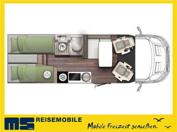 Autocaravana perfilada Forster T 669 EBN COUPÈ / -2025- / 165PS / EINZELBETTEN: foto 2