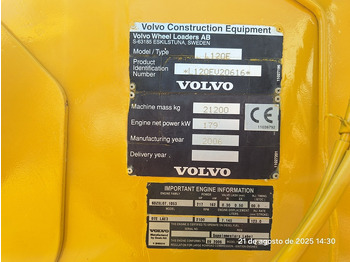 Cargadora de ruedas VOLVO L120E: foto 5