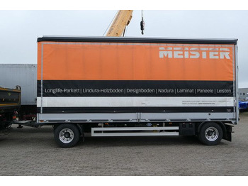 Remolque con toldo Duenschede PA 18/7, Jumbo, Bordwände, Alu-Felgen: foto 2