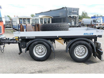 Remolque plataforma/ Caja abierta Huffermann HTA 18.00, Tandem, Ballastanhänger, Luftfederung: foto 2