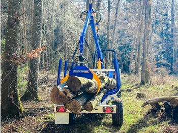 Remolque forestal nuevo Binderberger Alpin 3t Holzrückewagen: foto 3
