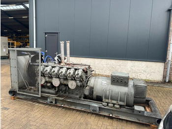Generador industriale Baudouin Leroy Somer 300 kVA noodstroom generatorset ex Emergency: foto 3