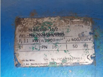 Bomba de agua WATERPOMP Elektrische Waterpompsets diverse vermogens 2.2 kW tot 18.5 kW: foto 4