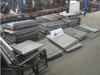 Carrocería y exterior para Camión nuevo DAF BORDES PLATEN EN ALUMINIUM DELEN: foto 2