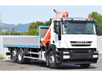 Arrendamiento de Iveco Stralis 310 PRITSCHE 7,05m +KRAN +FUNK  Iveco Stralis 310 PRITSCHE 7,05m +KRAN +FUNK: foto 3 Arrendamiento de Iveco Stralis 310 PRITSCHE 7,05m +KRAN +FUNK  Iveco Stralis 310 PRITSCHE 7,05m +KRAN +FUNK: foto 3