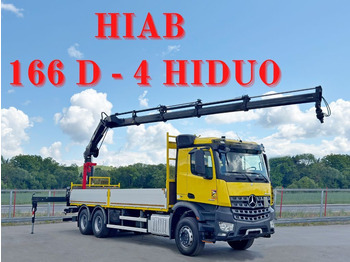 Arrendamiento de  Mercedes-Benz AROCS 2636 *HIAB 166 D-4 HIDUO + FUNK* 6x4 Mercedes-Benz AROCS 2636 *HIAB 166 D-4 HIDUO + FUNK* 6x4: foto 1