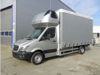 Furgoneta con lona nuevo Mercedes-Benz Sprinter 316 Schiebeplane 156 PS Schlafkabine: foto 1