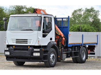 Camión caja abierta, Camión grúa Iveco Eurocargo 180E28: foto 4