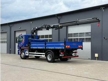 Camión volquete MAN MAN TGM TGL TGS 18.250 // E6 // wywrotka + HDS HMF z pilotem //: foto 3
