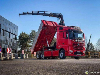 Arrendamiento de Mercedes-Benz AROCS 3358L 6x4 HIAB 192X-HIPRO E-6 Crane Kippe Mercedes-Benz AROCS 3358L 6x4 HIAB 192X-HIPRO E-6 Crane Kippe: foto 3 Arrendamiento de Mercedes-Benz AROCS 3358L 6x4 HIAB 192X-HIPRO E-6 Crane Kippe Mercedes-Benz AROCS 3358L 6x4 HIAB 192X-HIPRO E-6 Crane Kippe: foto 3