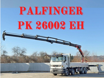 Camión caja abierta RENAULT Premium 430