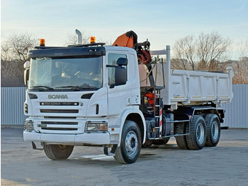 Camión volquete, Camión grúa Scania P 380: foto 4