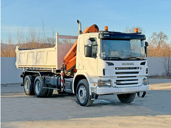 Camión volquete, Camión grúa Scania P 380: foto 3