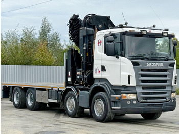 Arrendamiento de Scania R 620*PLATFORM 6,45m*HIAB 600 E - 9 + FUNK / 8x4 Scania R 620*PLATFORM 6,45m*HIAB 600 E - 9 + FUNK / 8x4: foto 4 Arrendamiento de Scania R 620*PLATFORM 6,45m*HIAB 600 E - 9 + FUNK / 8x4 Scania R 620*PLATFORM 6,45m*HIAB 600 E - 9 + FUNK / 8x4: foto 4