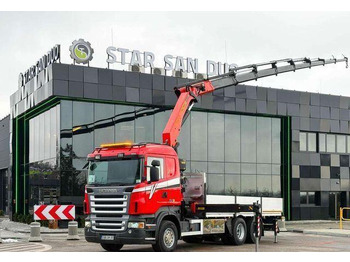 Camión caja abierta SCANIA R 500