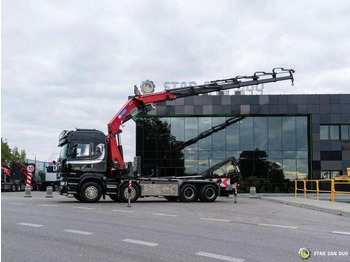 Arrendamiento de Scania R580 8x4 HMF 5020-K6, JOAB L20 5200AK Hooklift Scania R580 8x4 HMF 5020-K6, JOAB L20 5200AK Hooklift: foto 2