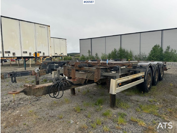 Remolque portacontenedore/ Intercambiable