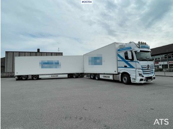Camión caja cerrada MERCEDES-BENZ Actros