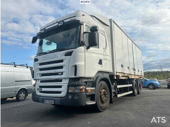 Camión caja cerrada SCANIA R 480