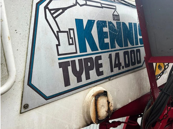 Semirremolque plataforma/ Caja abierta Carnehl Stenen vervoer oplegger met Kennis kraan: foto 5