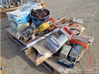 Equipo de construcción Pallet of Water Pump, Chains, Chainsaw, Electric Saw, Trailer Lights: foto 3 Equipo de construcción Pallet of Water Pump, Chains, Chainsaw, Electric Saw, Trailer Lights: foto 3