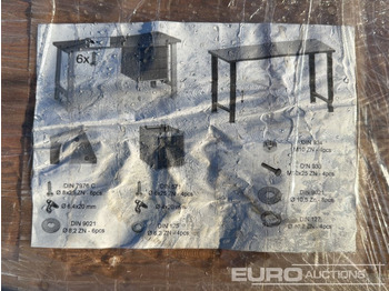 Equipo de construcción Wooden Work Table: foto 5 Equipo de construcción Wooden Work Table: foto 5