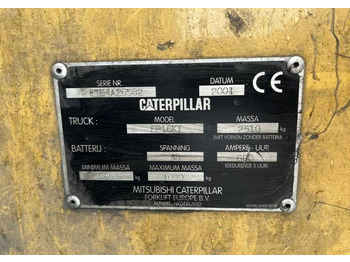 Carretilla elevadora eléctrica CAT Lift Trucks EP16KT: foto 4