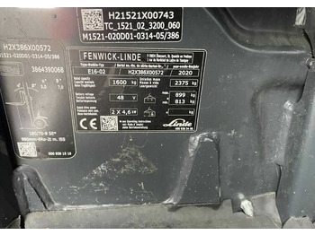 Carretilla elevadora eléctrica Linde E16-02: foto 4