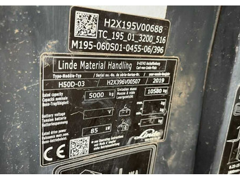 Carretilla elevadora diésel Linde H50D-03: foto 5