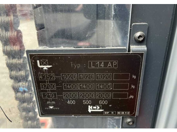 Apilador Linde L14AP: foto 5