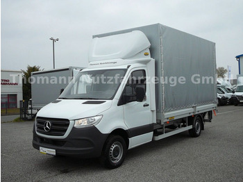 Furgoneta con lona nuevo Mercedes-Benz Sprinter 317 CDI Pritsche Plane LBW Navi: foto 2
